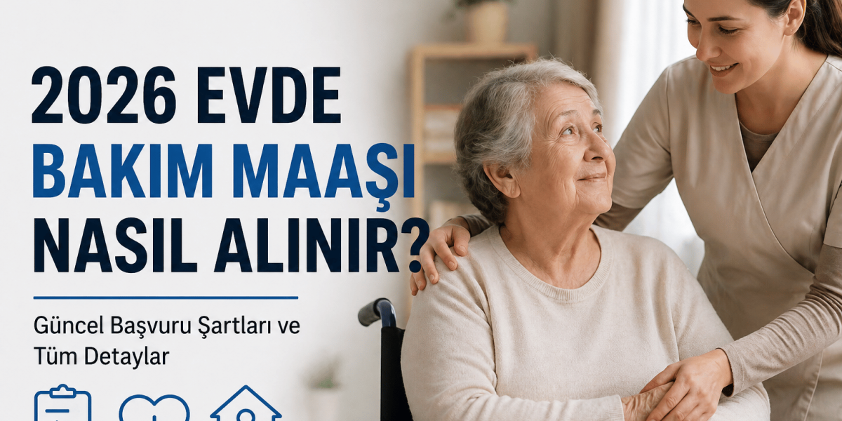 2026 Evde Bakım Maaşı Nasıl Alınır Güncel Başvuru Şartları ve Tüm Detaylar