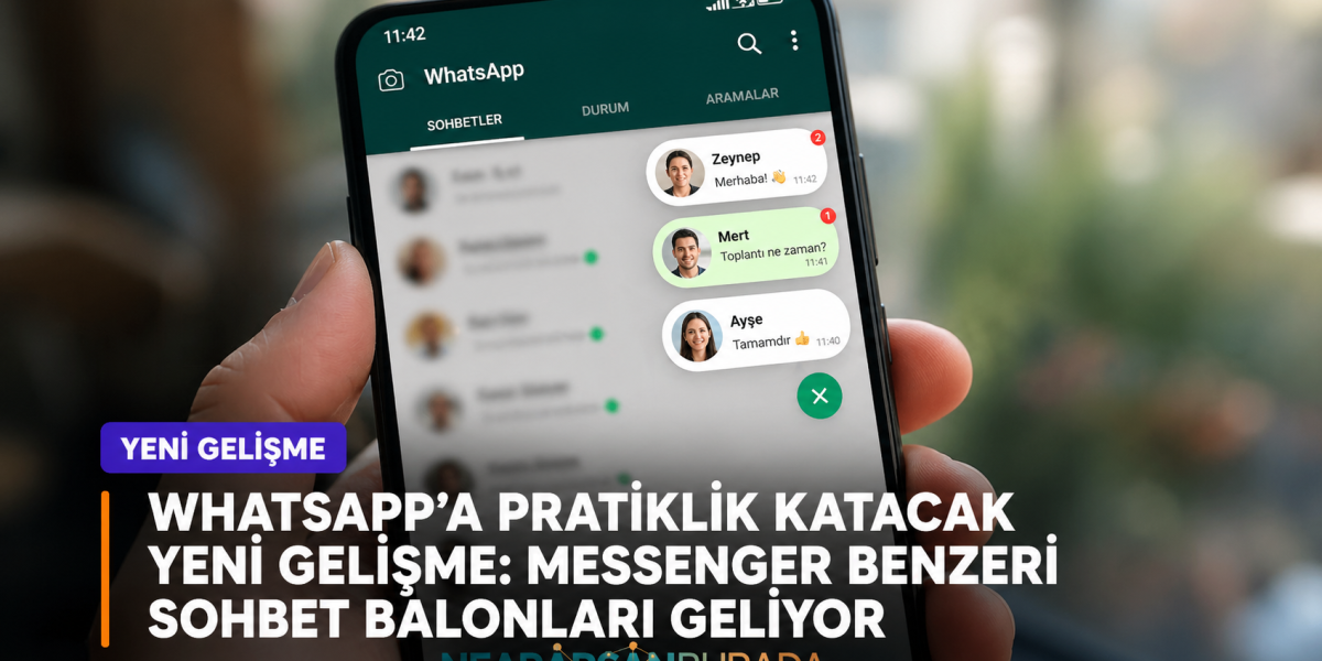 whatsapp yeni gelişme