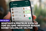 whatsapp yeni gelişme