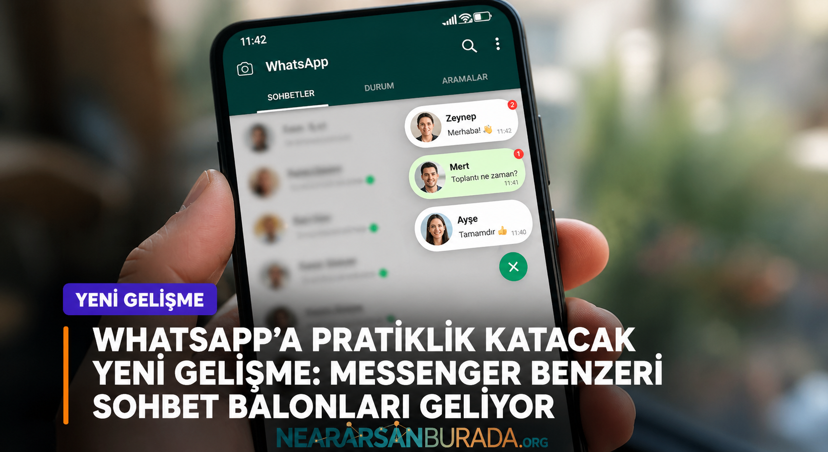 whatsapp yeni gelişme