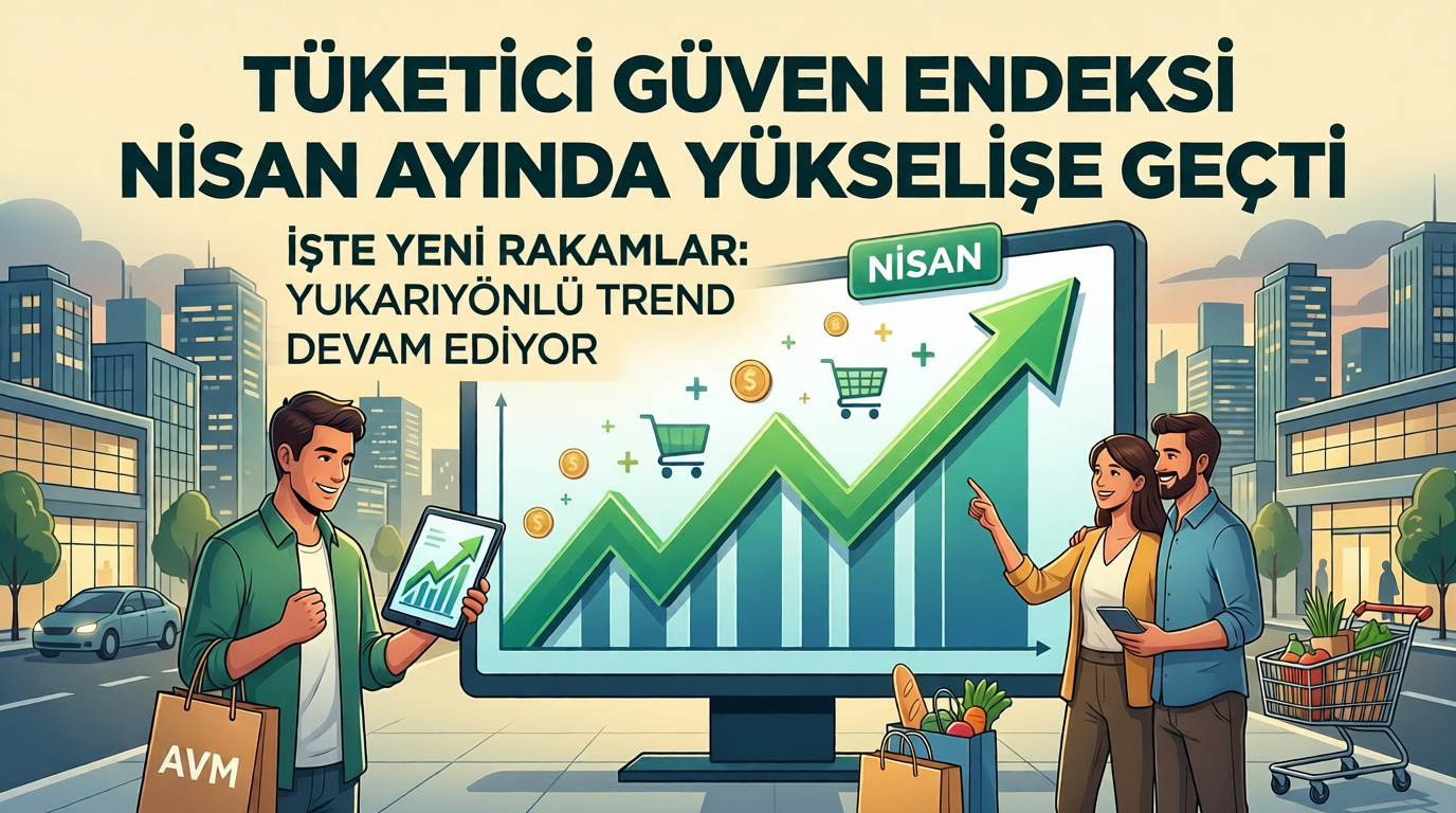 Tüketici Güven Endeksi Nisan Ayında Yükselişe Geçti: İşte Yeni Rakamlar