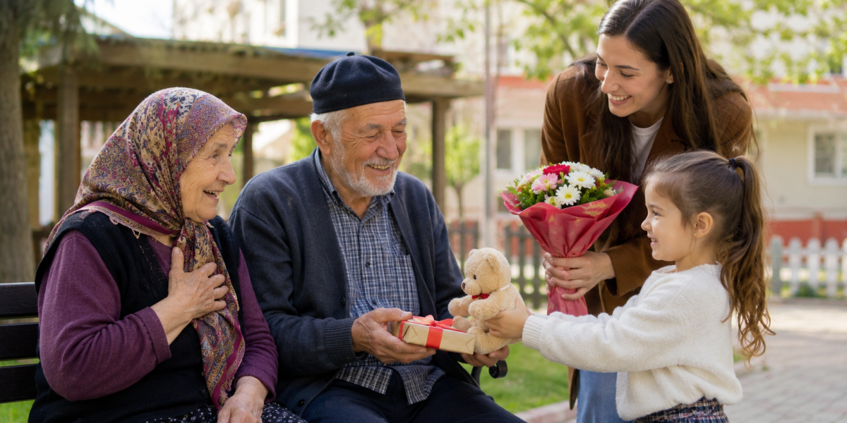 Bayramda yaşlıları ve çocukları sevindirmek