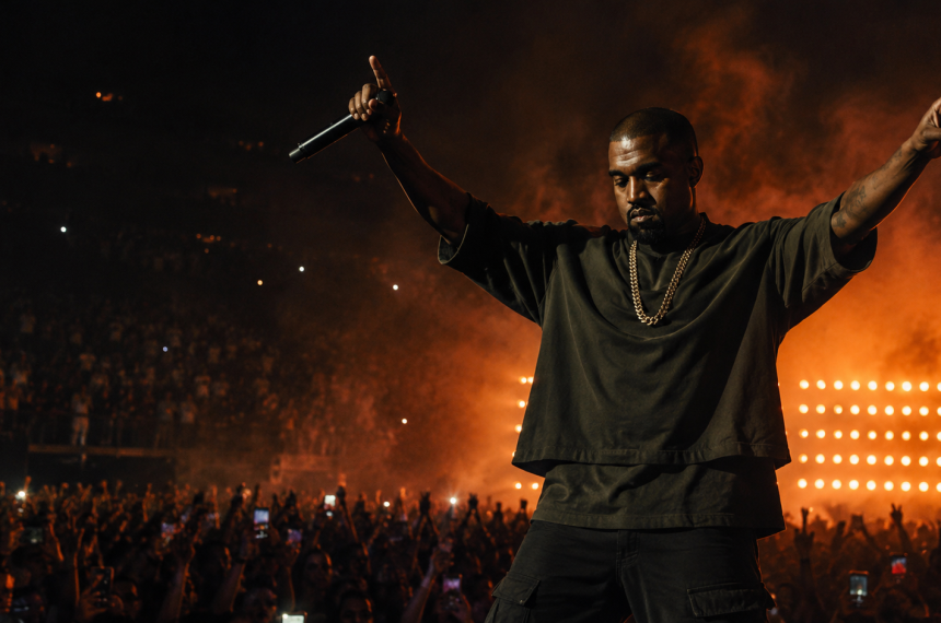 Kanye West İstanbul konseri öncesi Avrupa da gündemde