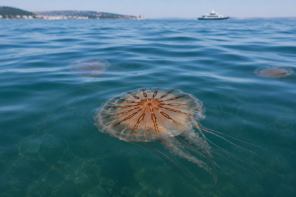 Marmara da pusula denizanası uyarısı