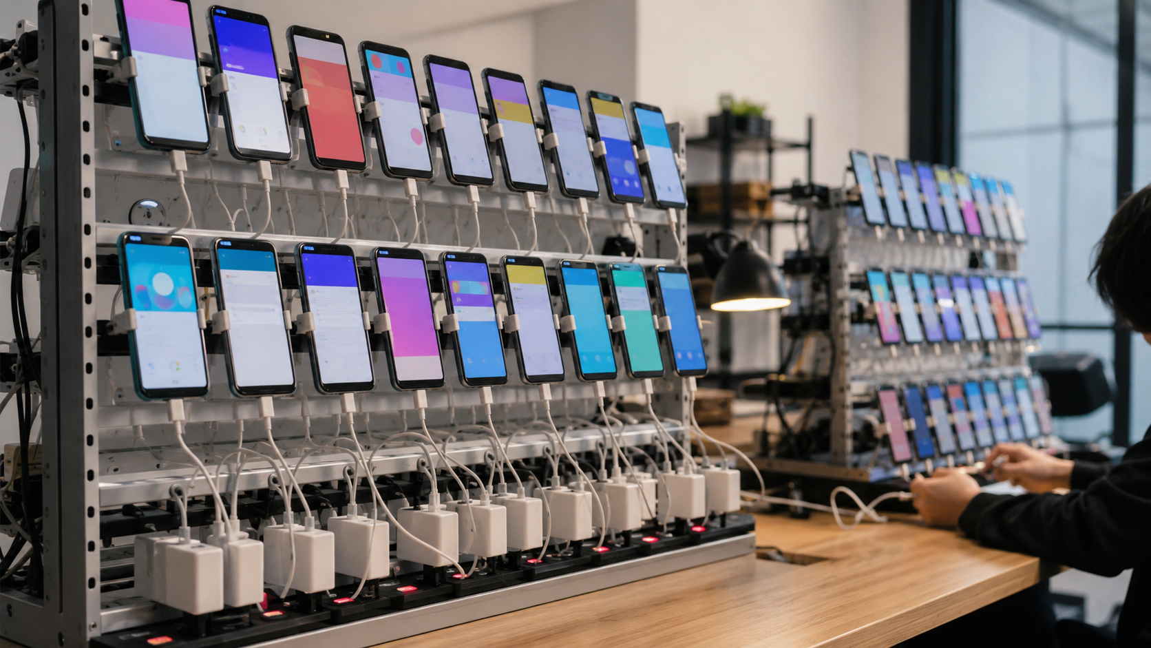 Phone farm nedir Sahte izlenme ve beğeni sistemi