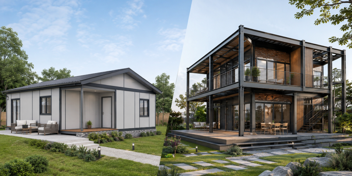 Prefabrik Ev mi Çelik Ev mi 2026 Karşılaştırması