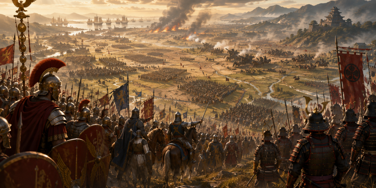 Total War oyunları tarihin dönemlerini yaşatıyor