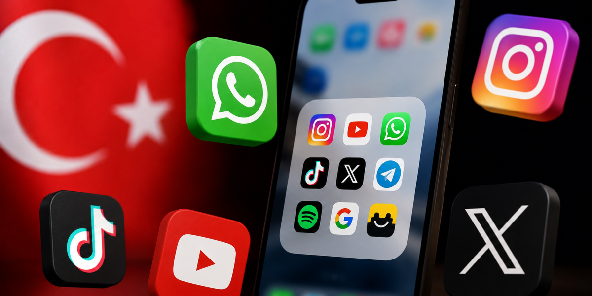 Türkiye de en çok kullanılan ilk 5 uygulama