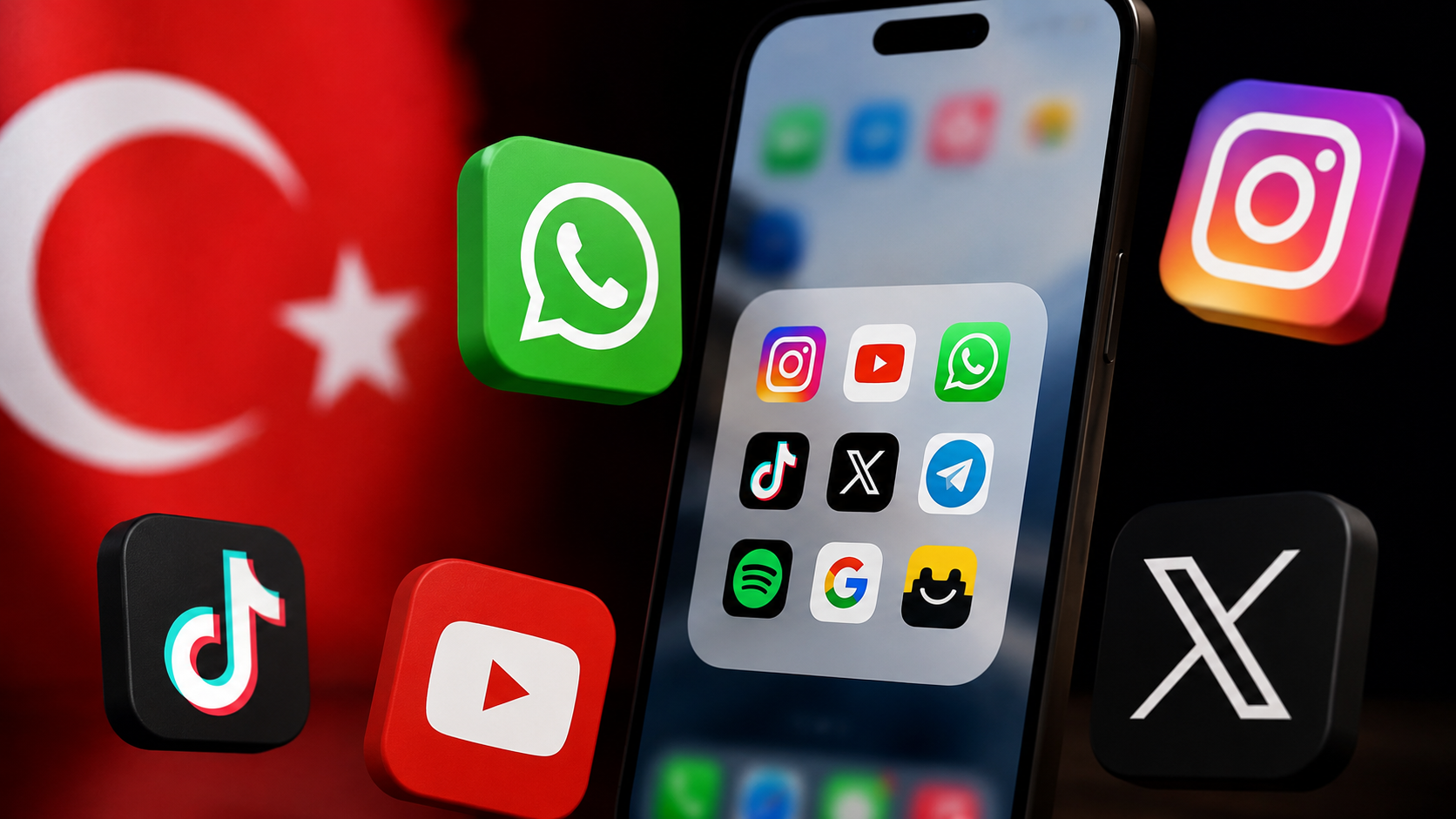 Türkiye de en çok kullanılan ilk 5 uygulama