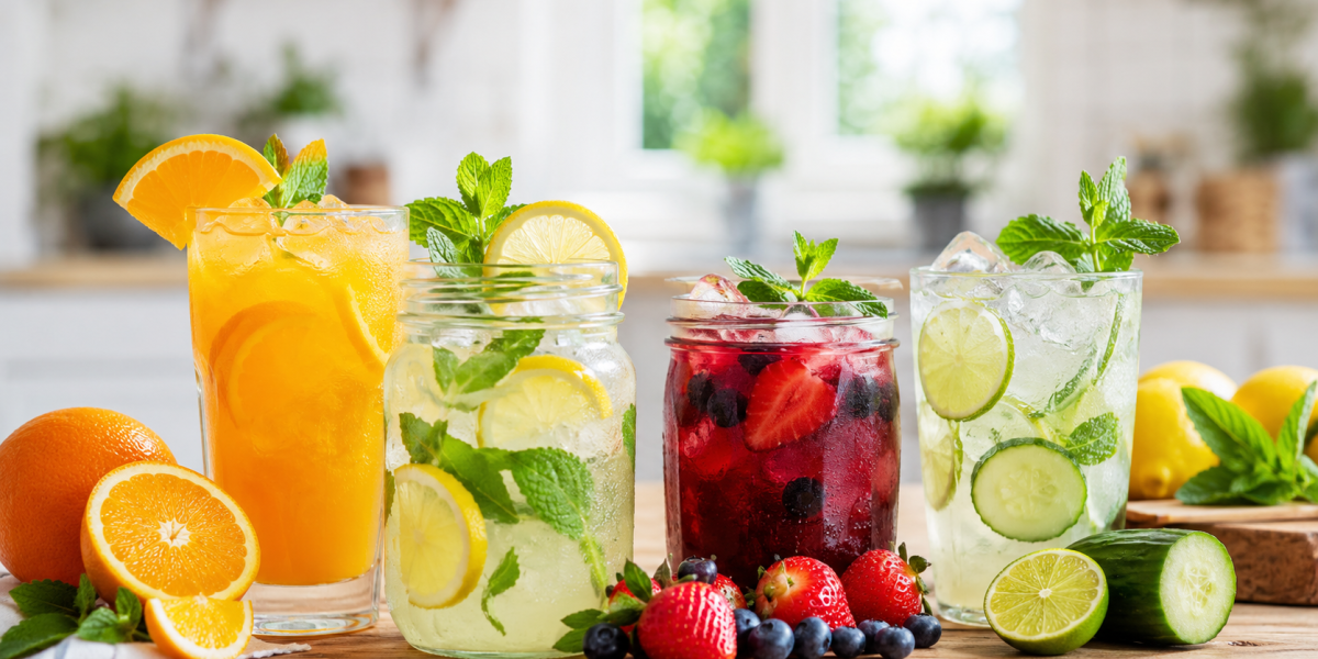 Yazın Evde Fresh İçecek Hazırlamak Çok Kolay