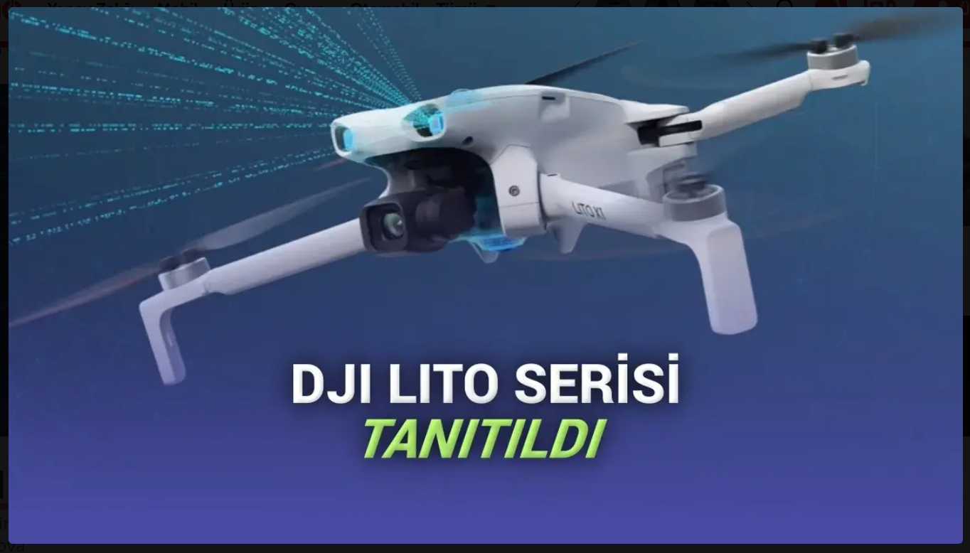 DJI Lito X1 tanıtıldı: Özellikleri ve fiyatı