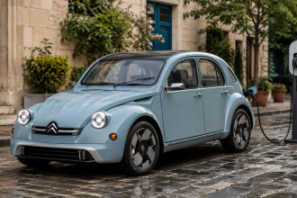 Citroen 2CV Elektrikli Olarak Geri Dönüyor