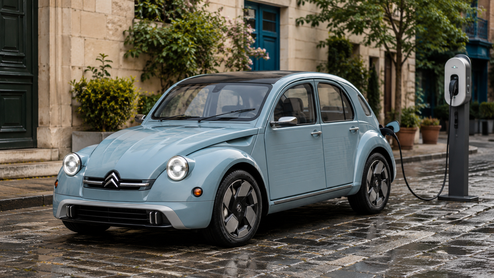 Citroen 2CV Elektrikli Olarak Geri Dönüyor