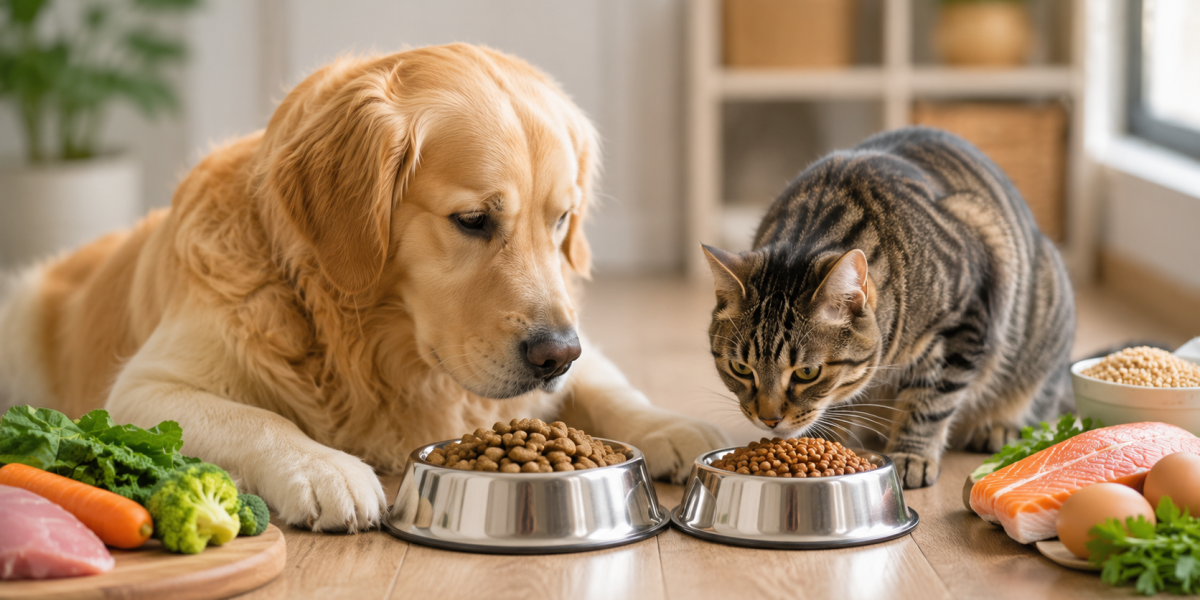 Kedi ve köpeklerde doğru mama seçimi nasıl yapılmalı