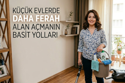 Küçük Evlerde Ferah Alan Açmanın Basit Yolları