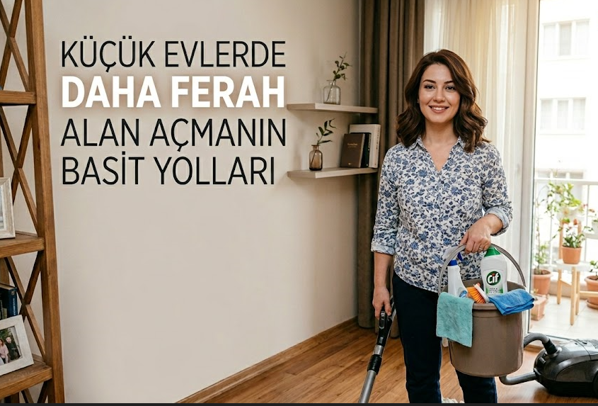 Küçük Evlerde Ferah Alan Açmanın Basit Yolları