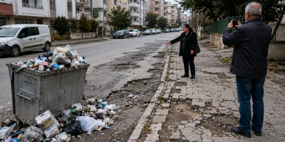 Mahallede Çöp, Kaldırım ve Yol Şikâyeti Nereye Yapılır