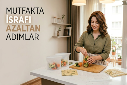 Mutfakta İsrafı Azaltan Günlük Pratik Çözümler