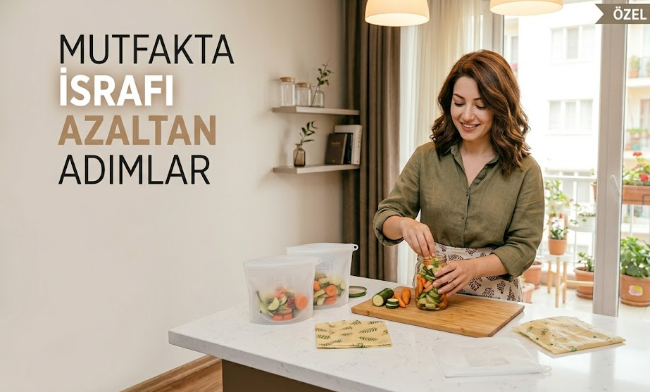 Mutfakta İsrafı Azaltan Günlük Pratik Çözümler