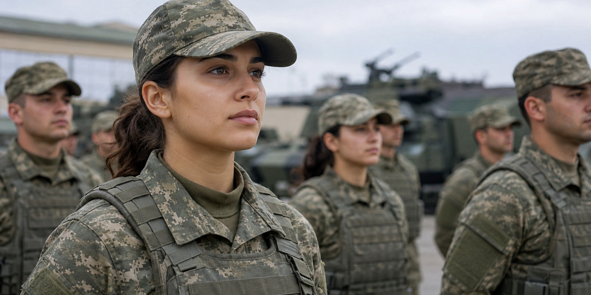 Yunanistan’da Kadın Askerler Dönemi Başladı