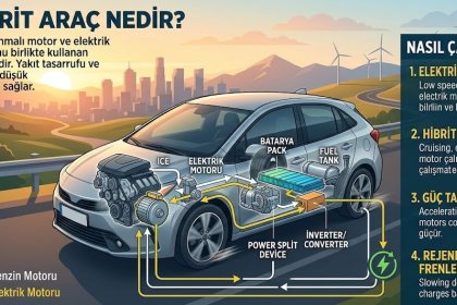 Hibrit ve elektrikli araç farkları nelerdir